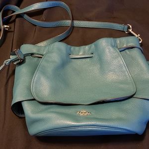 Coach Pebbled Leather Petal Bag
